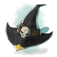 Black hat illustration