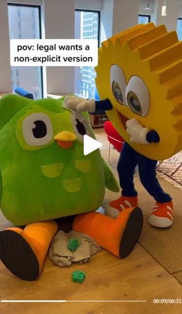 tiktok duolingo video cover