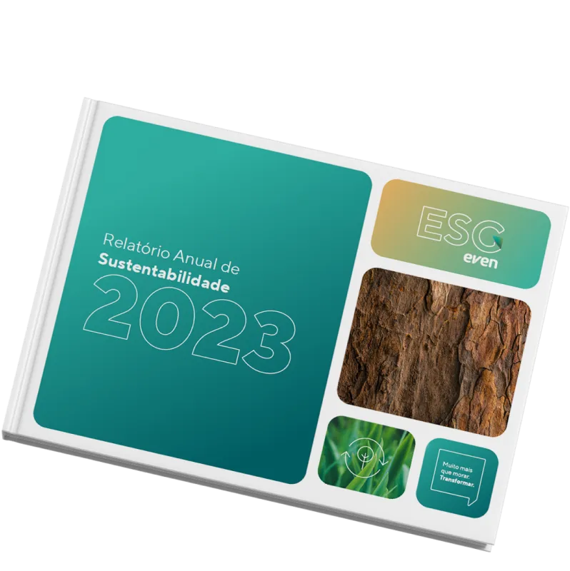 Cover of the annual sustainability report
