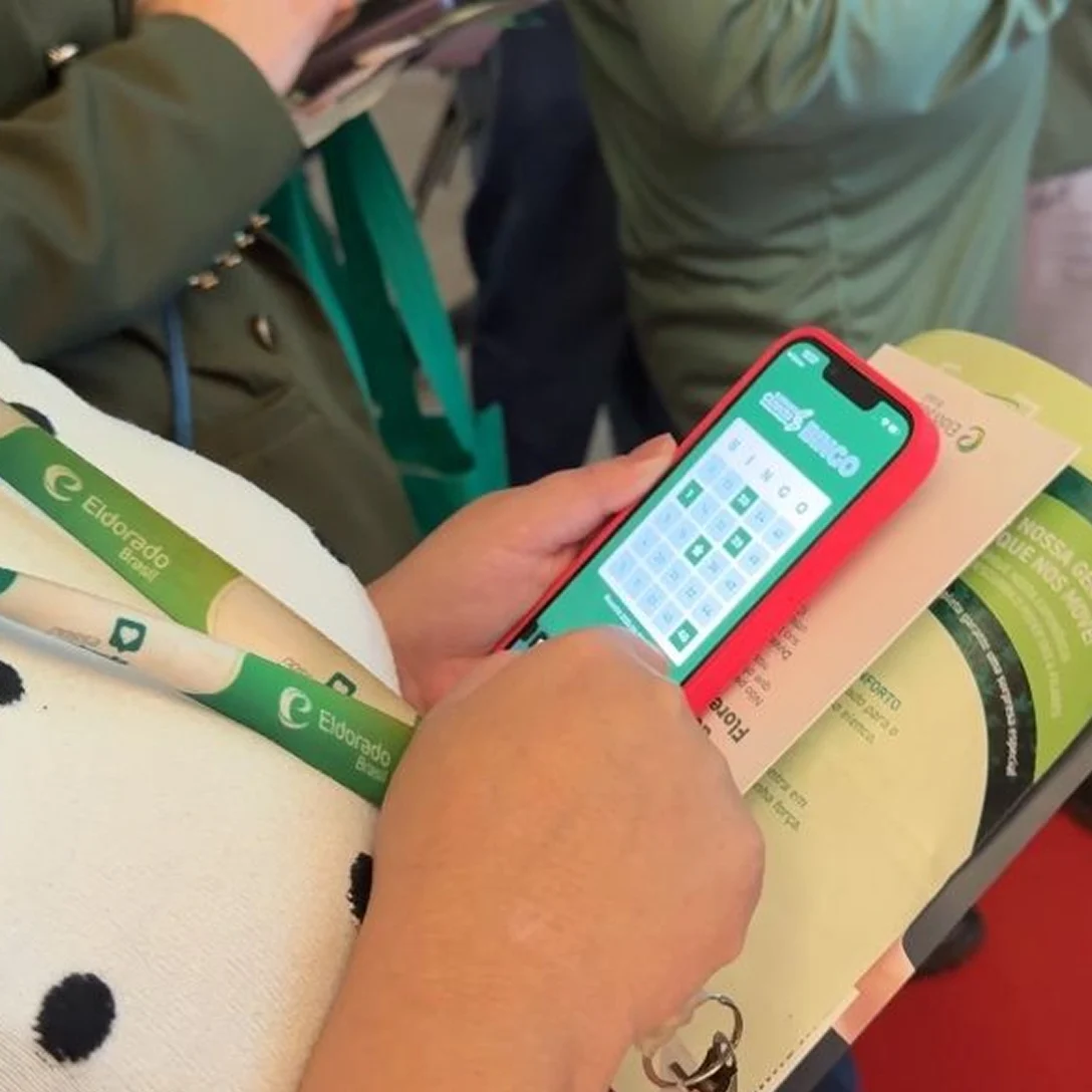 Bingo Eldorado victory screen Connects with the message “You won!”