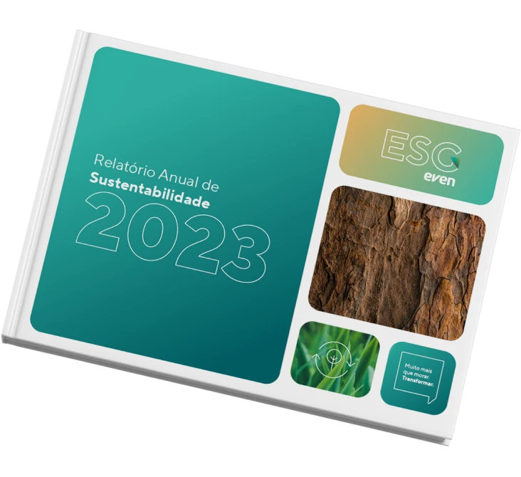 Cover of the annual sustainability report